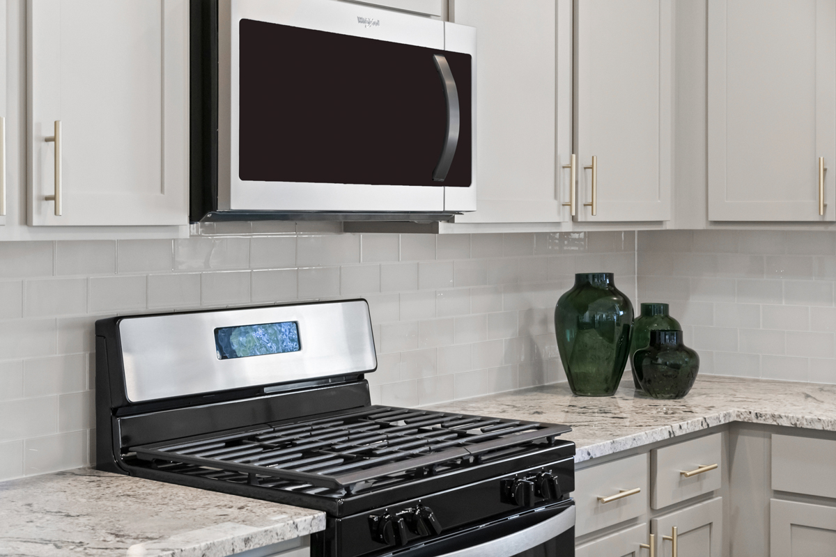 Stainless steel appliances