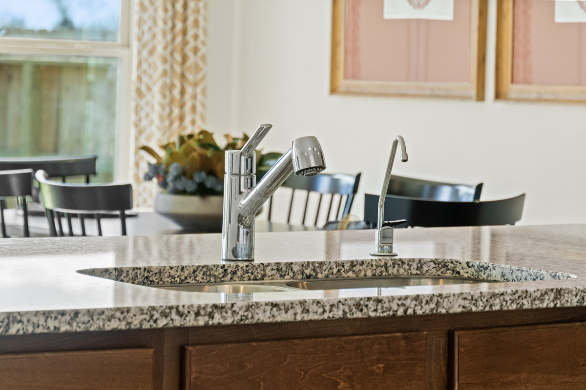 Kohler ®double-basin sink