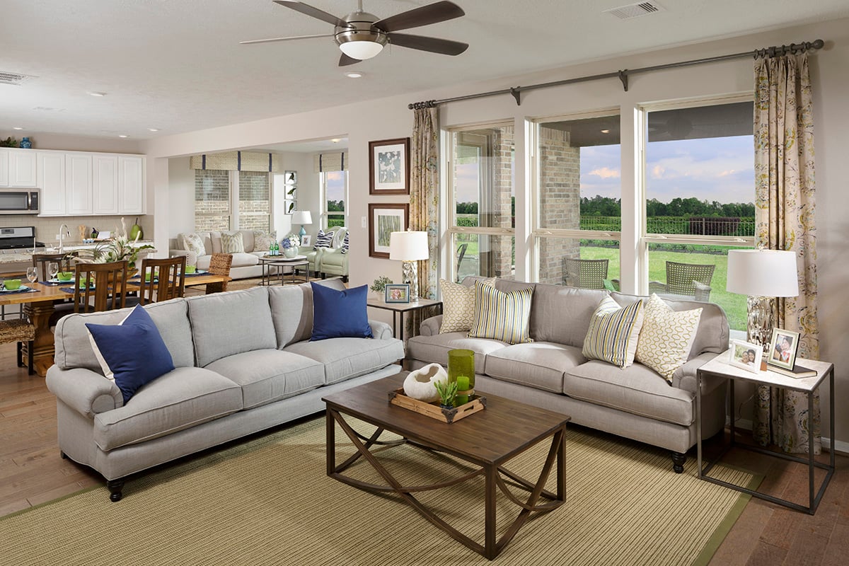 New Homes in Cypress, TX - Marvida Preserve Plan 2478 Great Room