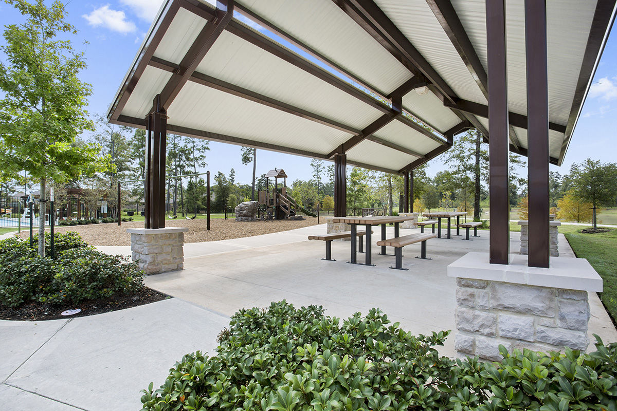 Community open air pavilion