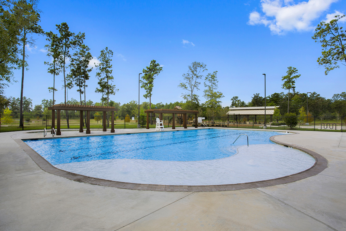 Resort-style community pool