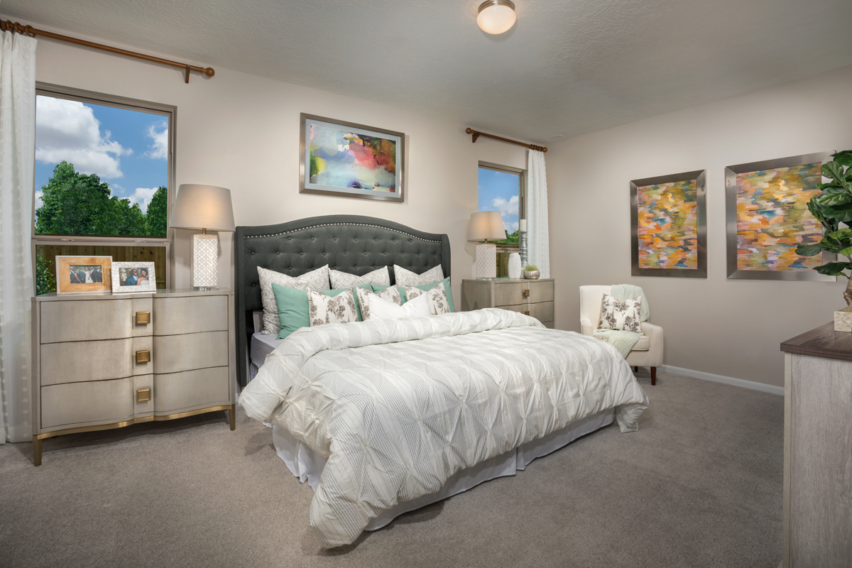 New Homes in Magnolia, TX - Mustang Ridge Plan 1889 Primary Bedroom