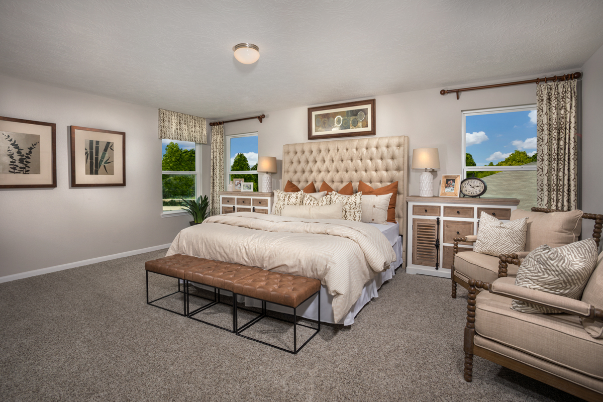 New Homes in Magnolia, TX - Mustang Ridge Plan 2526 Primary Bedroom