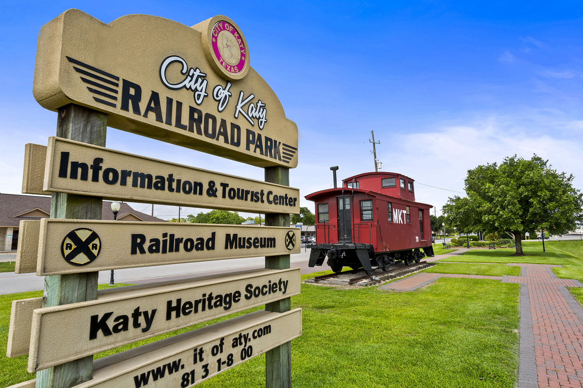 Short drive to Katy Railroad Park