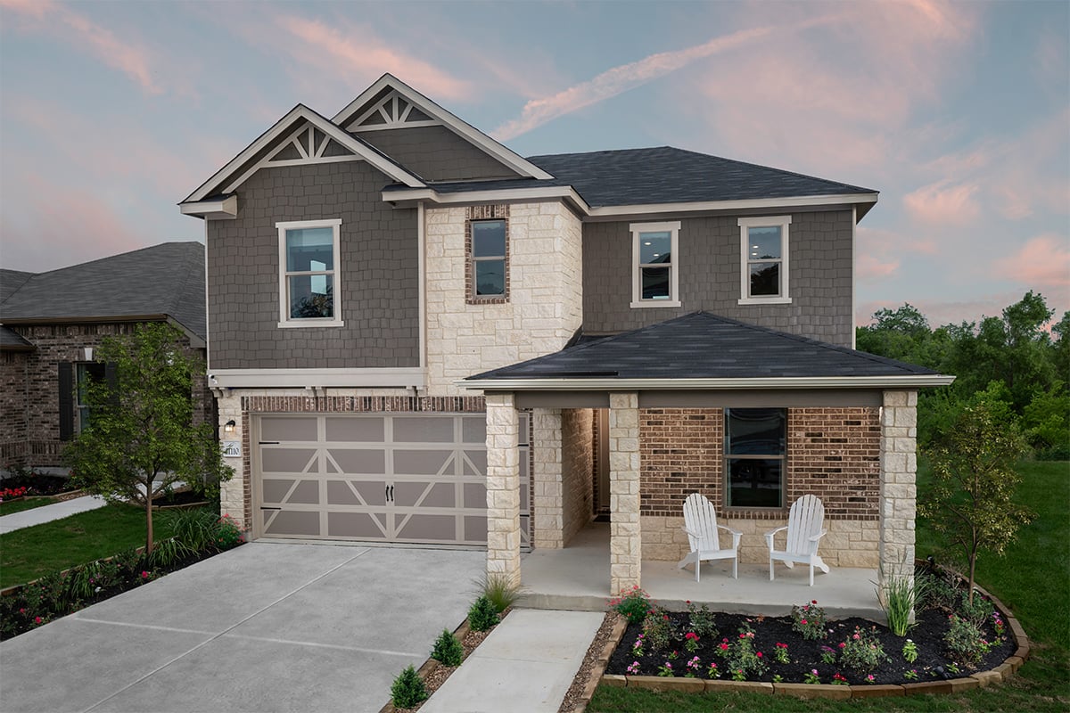 New Homes in 114 E. Granite Shores Dr., TX - Plan 2411