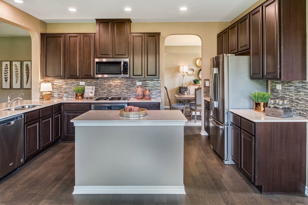 New Homes in San Antonio, TX - Preserve at Culebra - Classic Collection Plan 3121 Kitchen