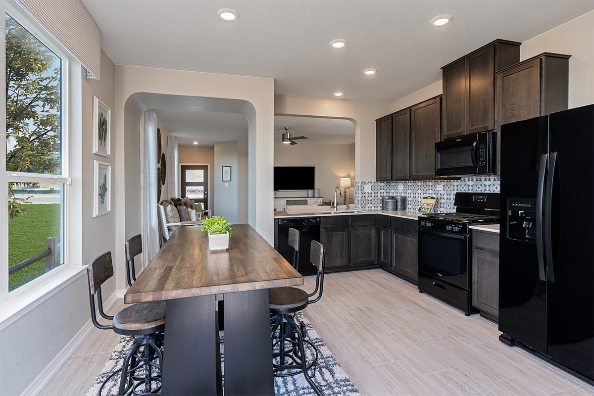 New Homes in Converse, TX - Knox Ridge Plan 1523 Kitchen