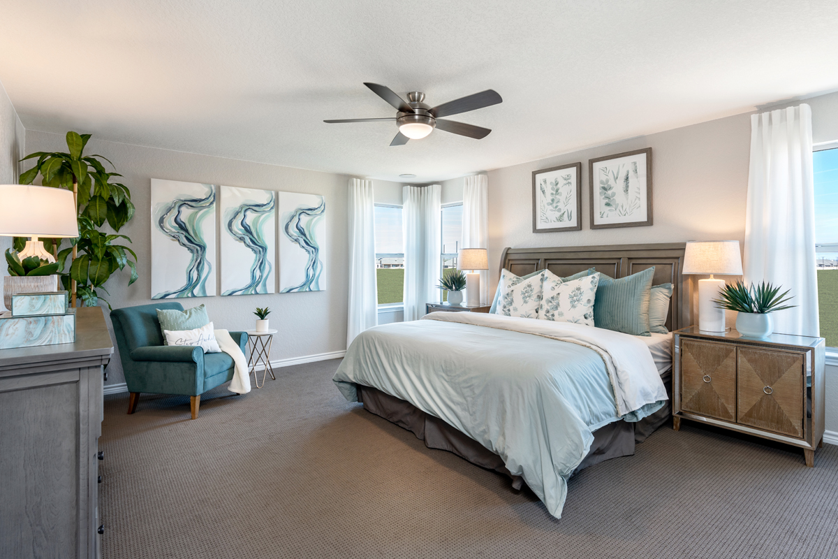 New Homes in San Antonio, TX - Preserve at Culebra - Heritage Collection Plan 2708 Primary Bedroom