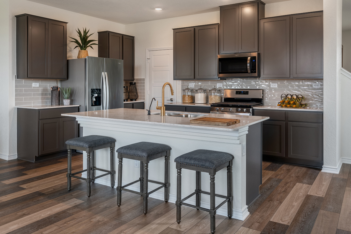 New Homes in San Antonio, TX - Marbella Plan 2348 Kitchen