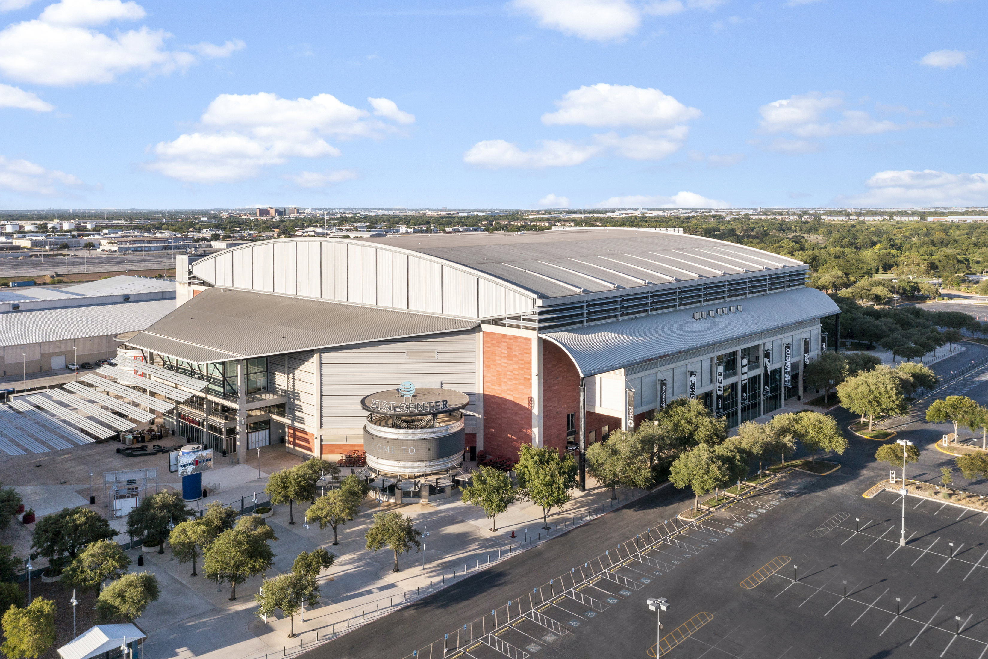 AT&T Center nearby