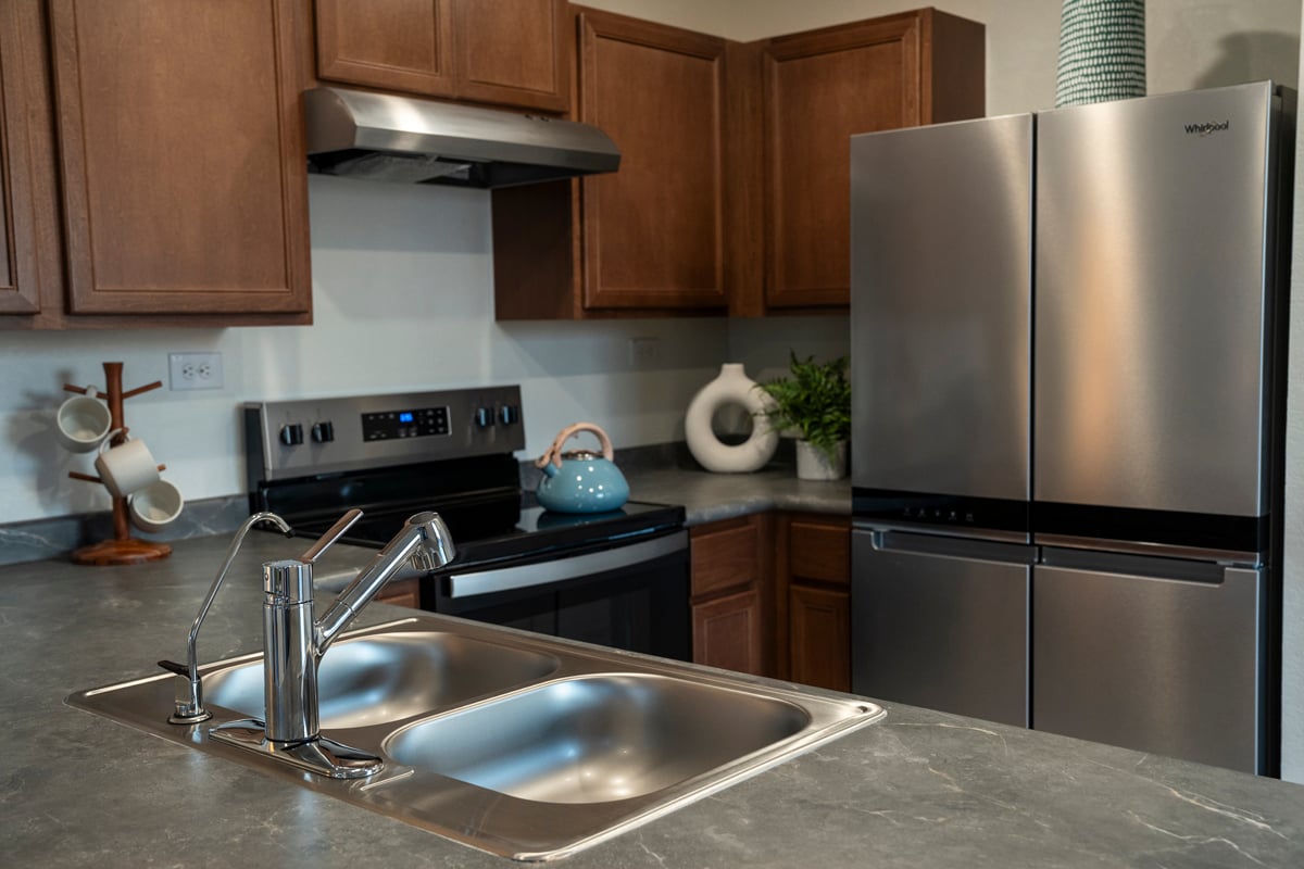 Stainless steel appliances