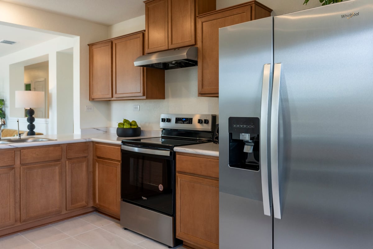 Stainless steel appliances