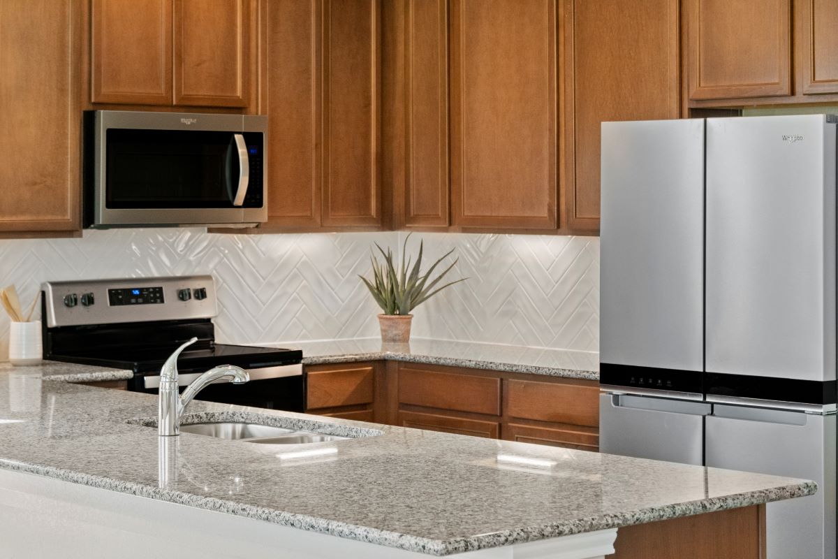 Stainless steel appliances