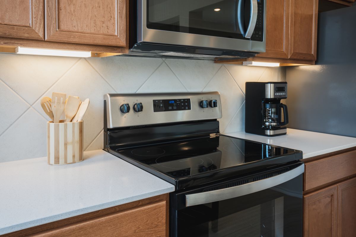 Stainless steel appliances