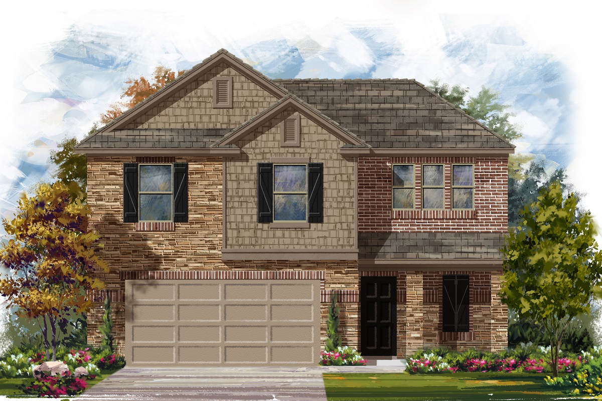 New Homes in 1314 Ayham Trails (W. Ave. O and TX-121), TX - Plan 1895