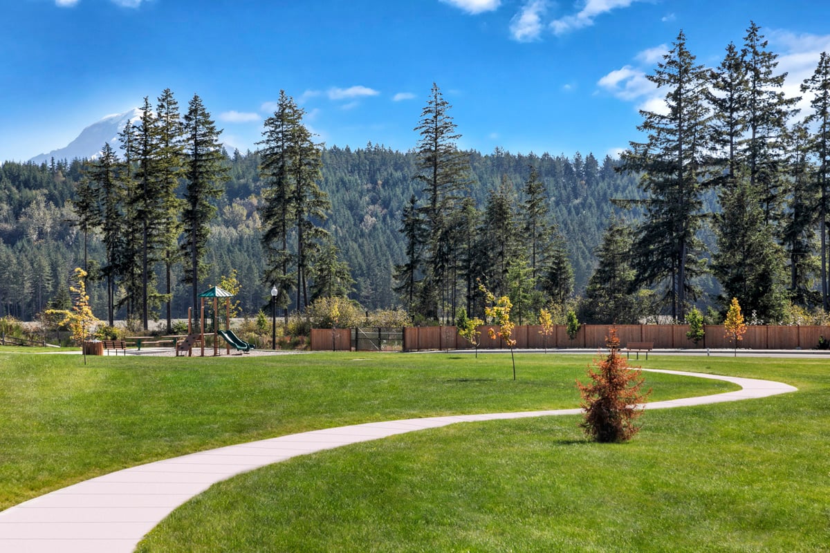 Community park and walking trails