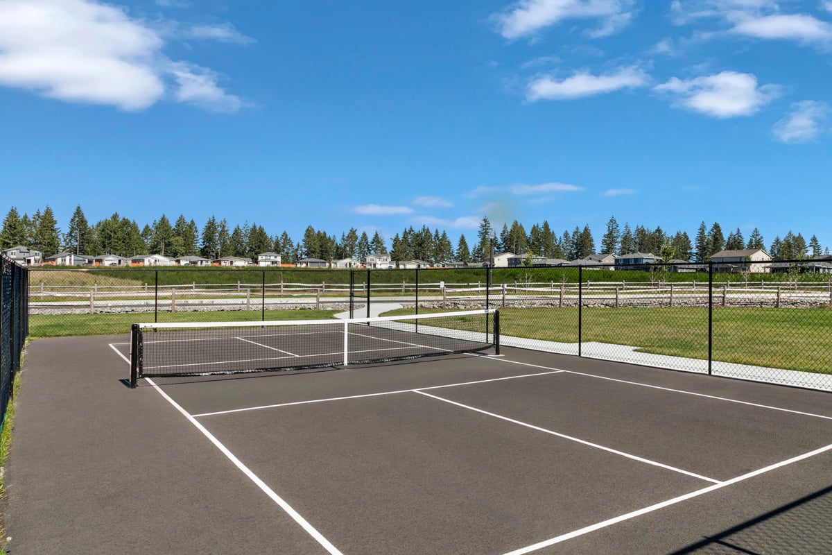 Community pickleball court