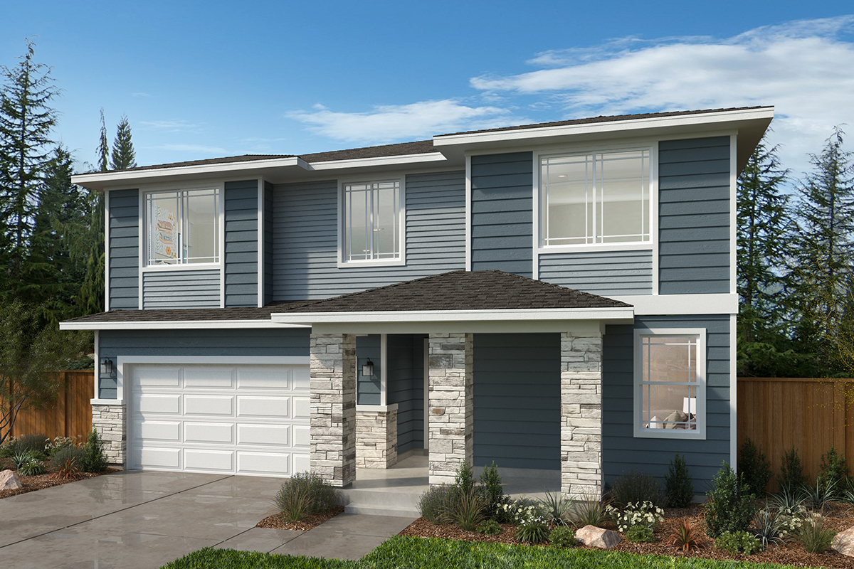 Exterior C with optional masonry