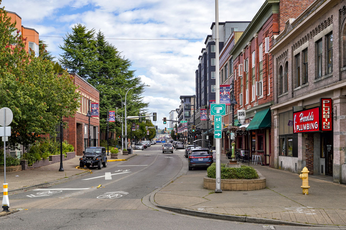 Short drive to Auburn's Main Street