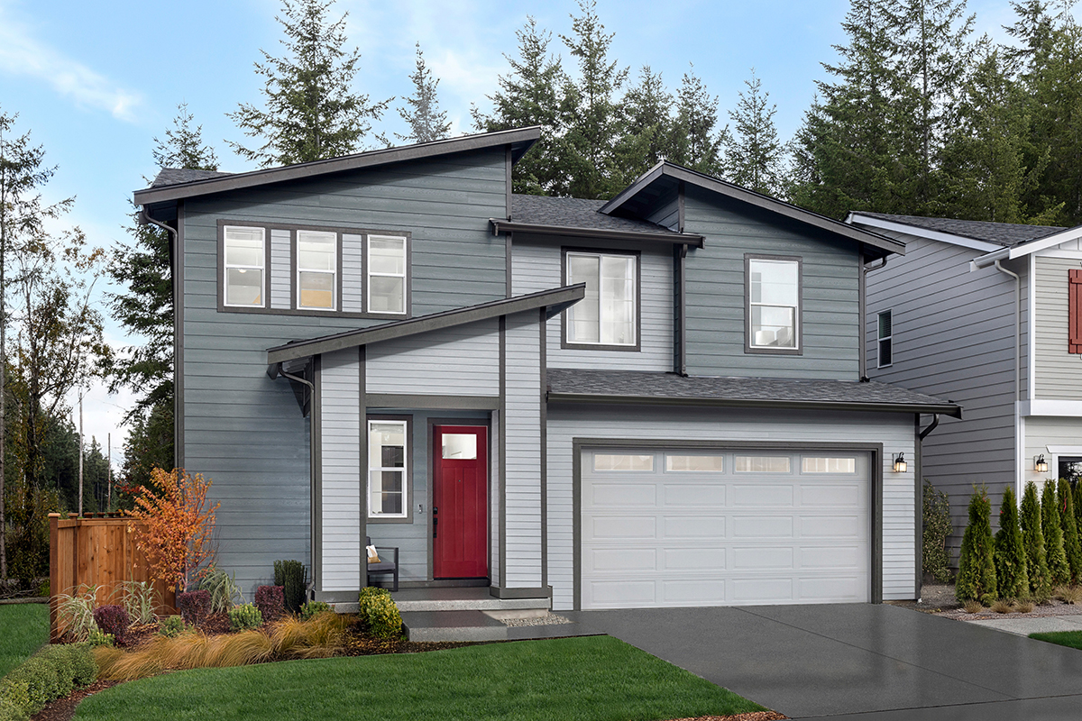 KB model home in Poulsbo, WA