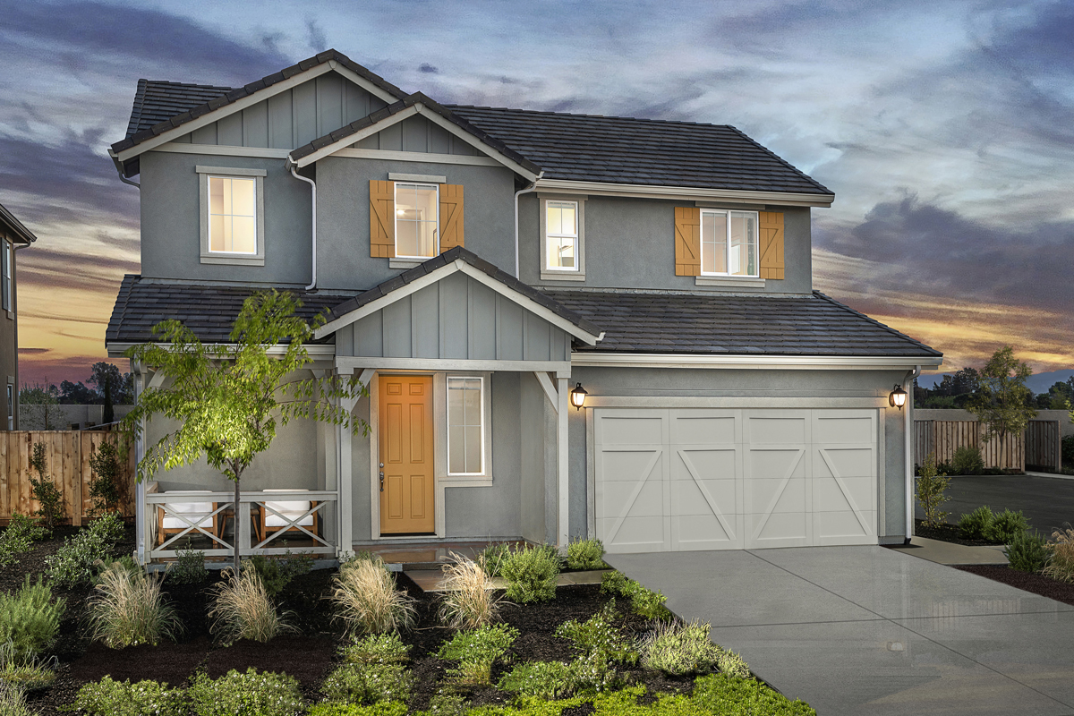 KB model home in Oakley, CA