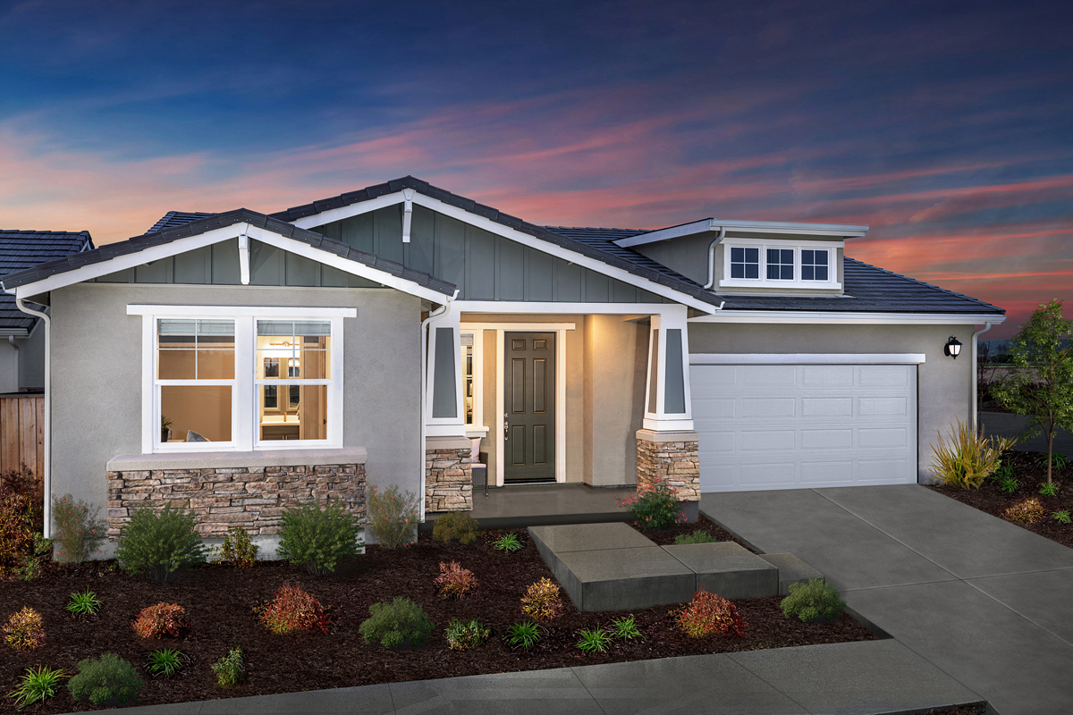 KB model home in Rohnert Park, CA