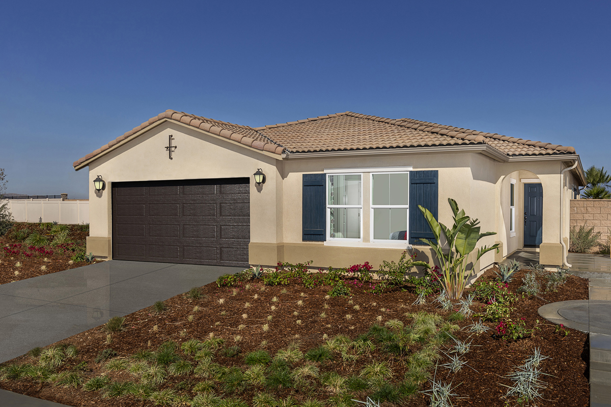 KB model home in South Perris, CA