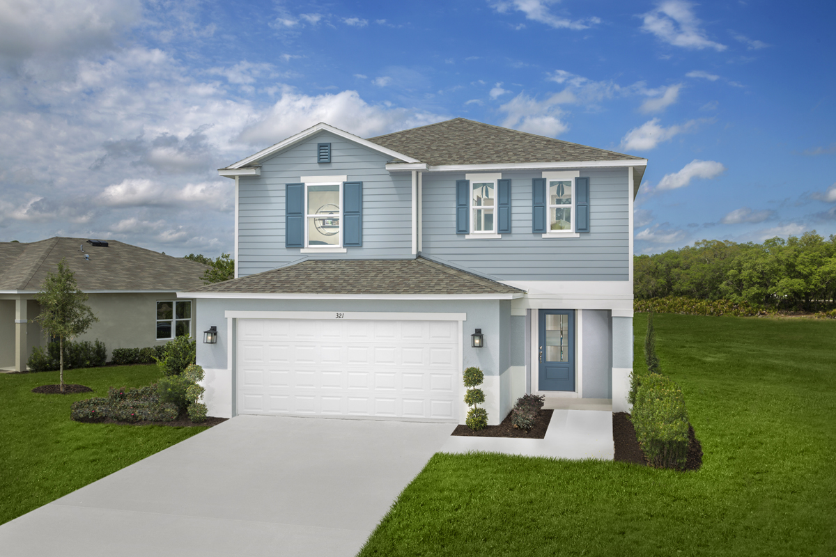 KB model home in Daveport, FL