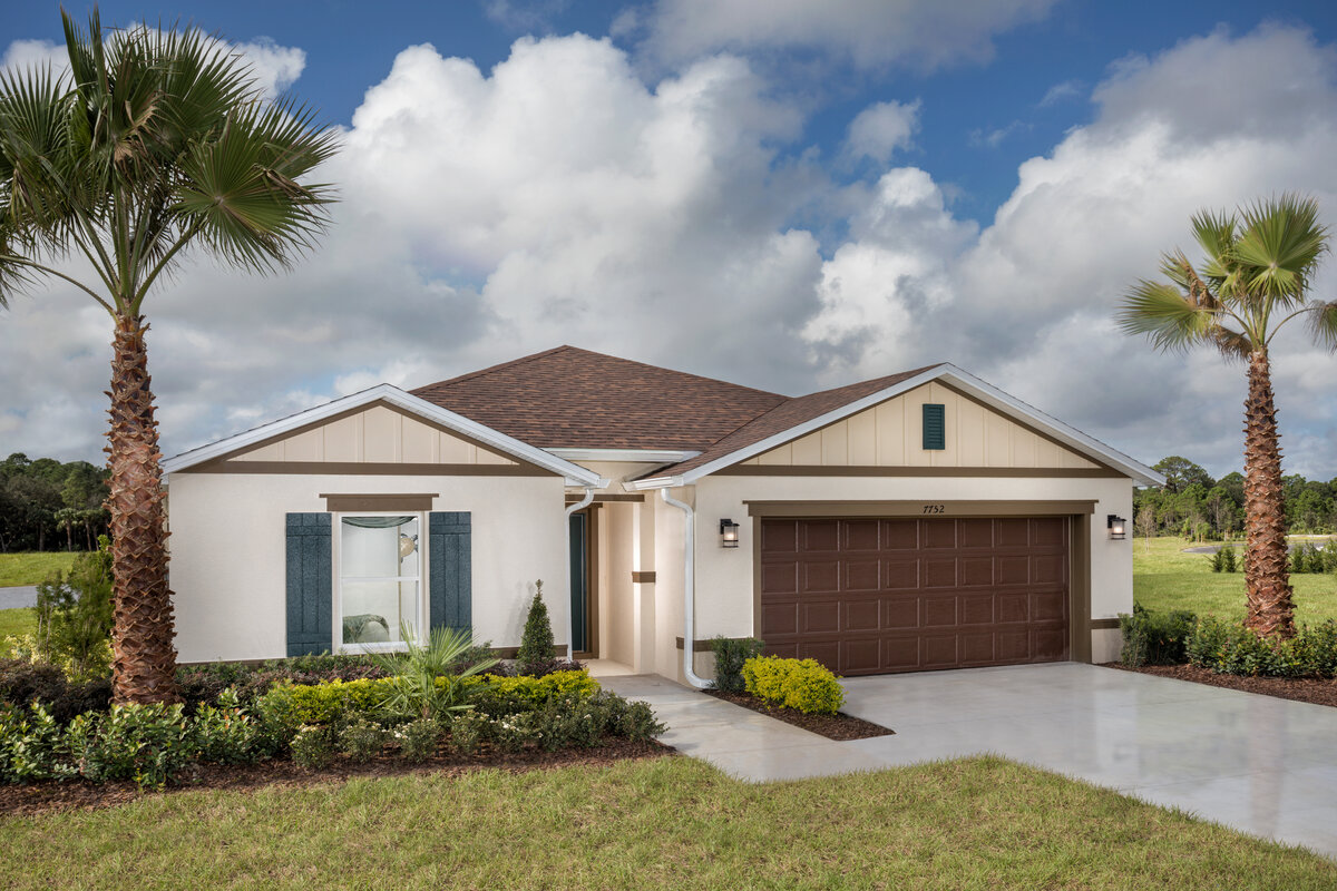 KB model home in Titusville, FL