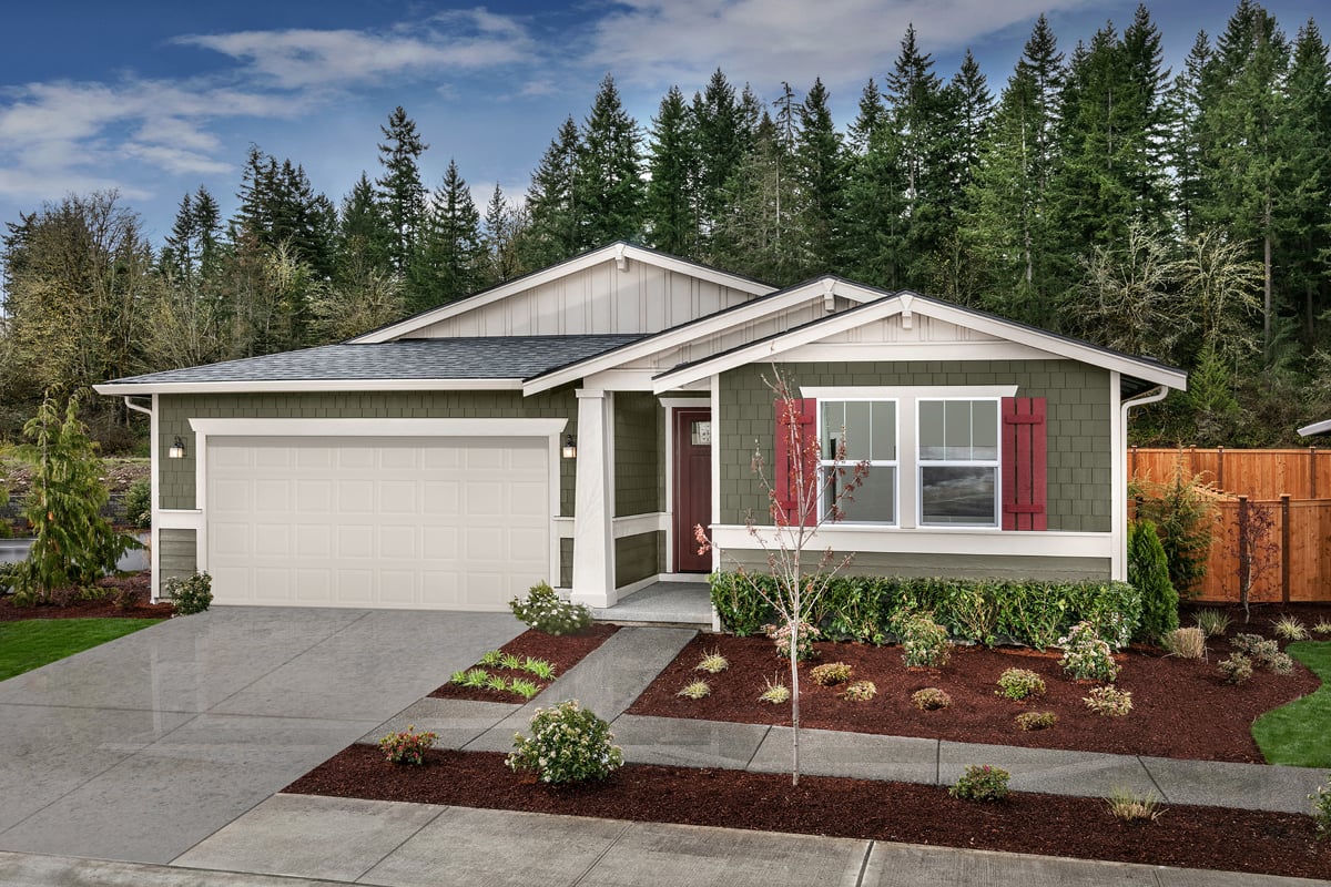 KB model home in Bonney Lake, WA