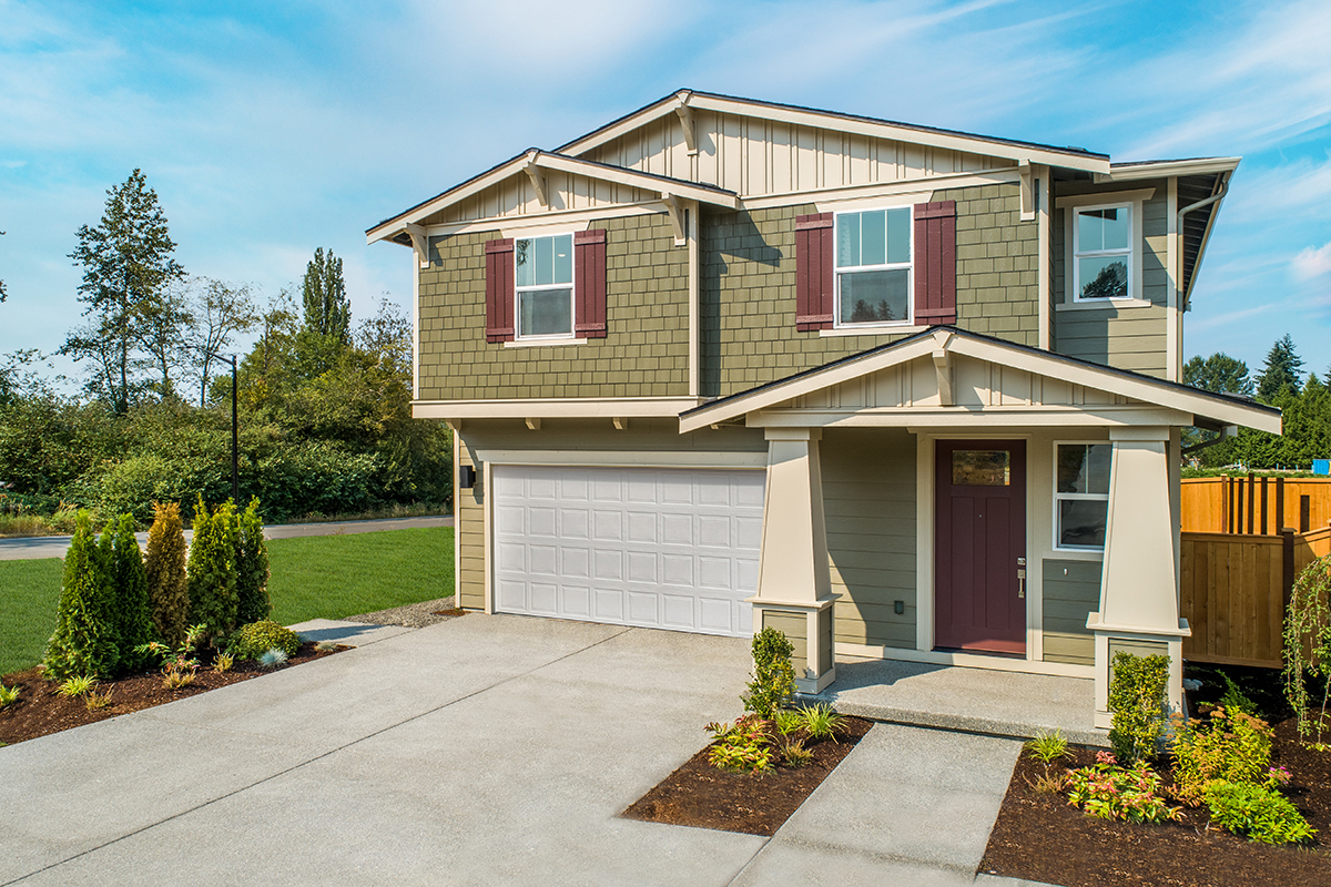 KB model home in Duvall, WA